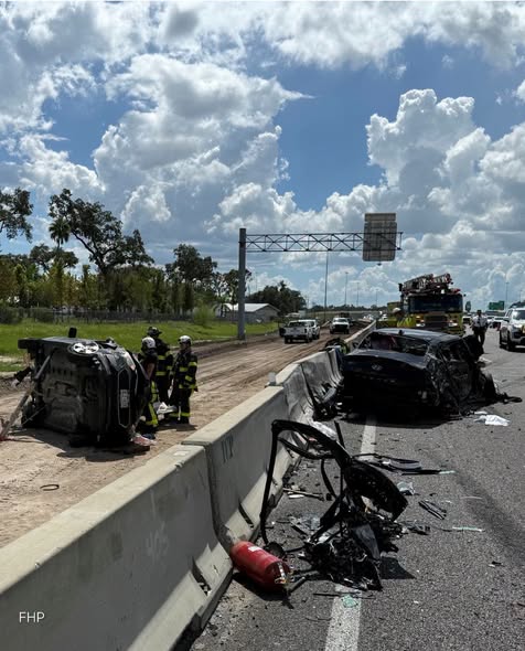 I-4 Accident Today, Polk County, Florida Four-Vehicle Crash Shuts Down Multiple Eastbound Lanes